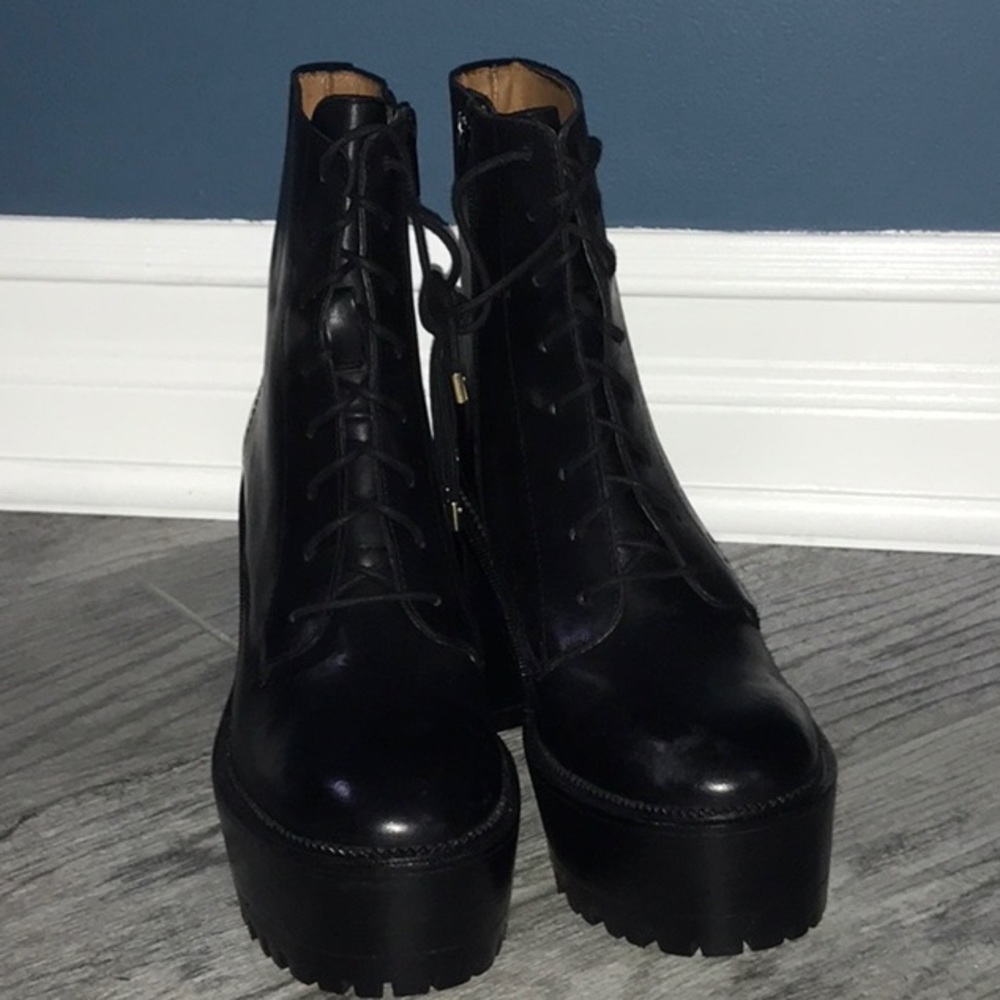 NEW Free People High Point Platform Boots 39 40 41 - Picture 5 of 7